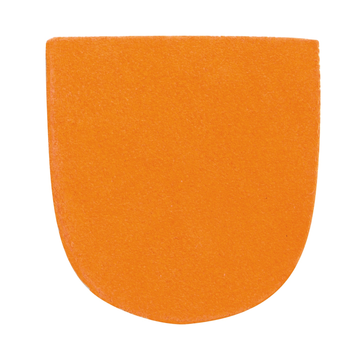 Brunswick Orange Leather Heel