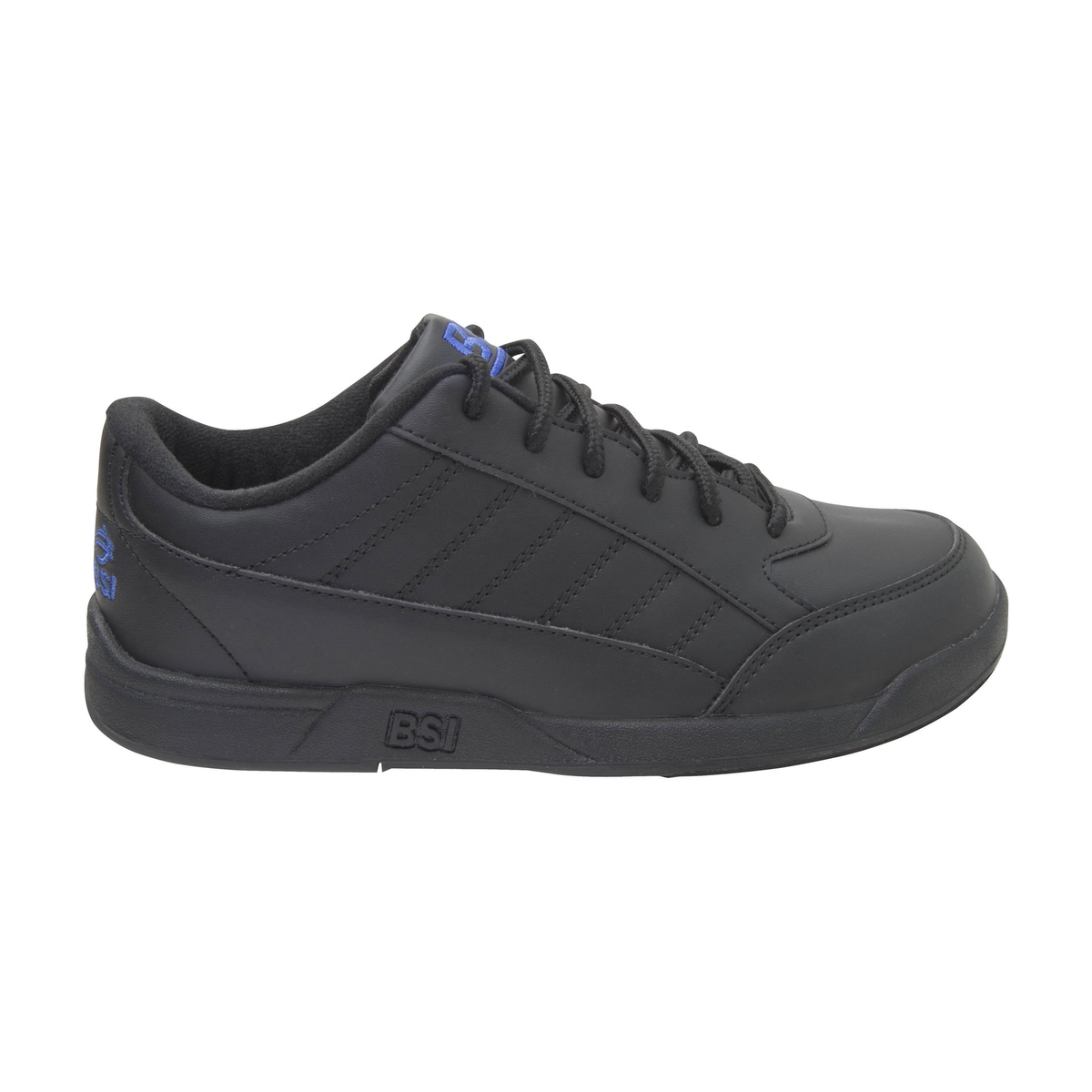 BSI Boys' Basic Bowling Shoes Black/Blue - main product view