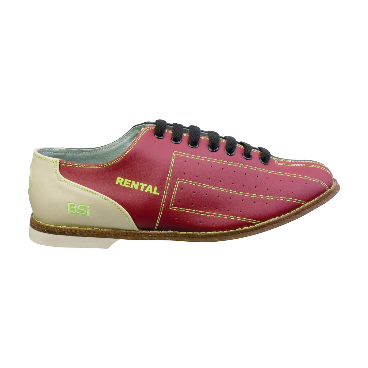 BSI Dual-Size Leather Rental Bowling Shoes - main product view