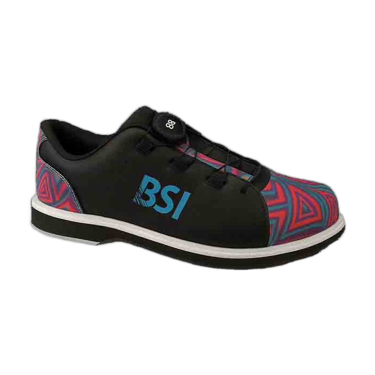 BSI Kaizen Unisex Dial Bowling Shoes Teal/Red/Purple - main product view