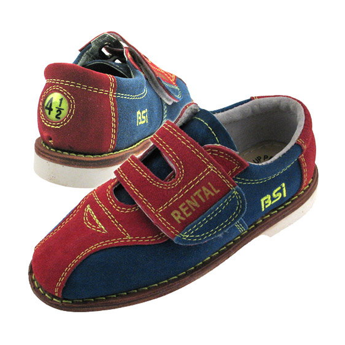 BSI Suede Youth Rental Bowling Shoes - main product view