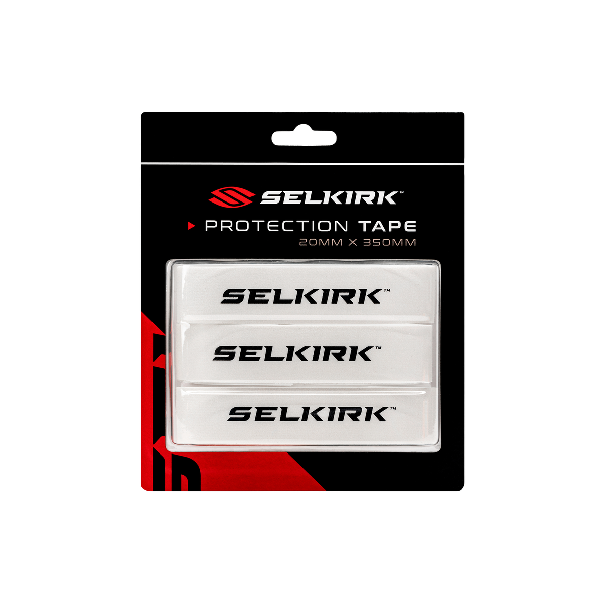 Selkirk Pickleball Paddle Protective Edge Guard Tape - 12 Packs White / 20mm