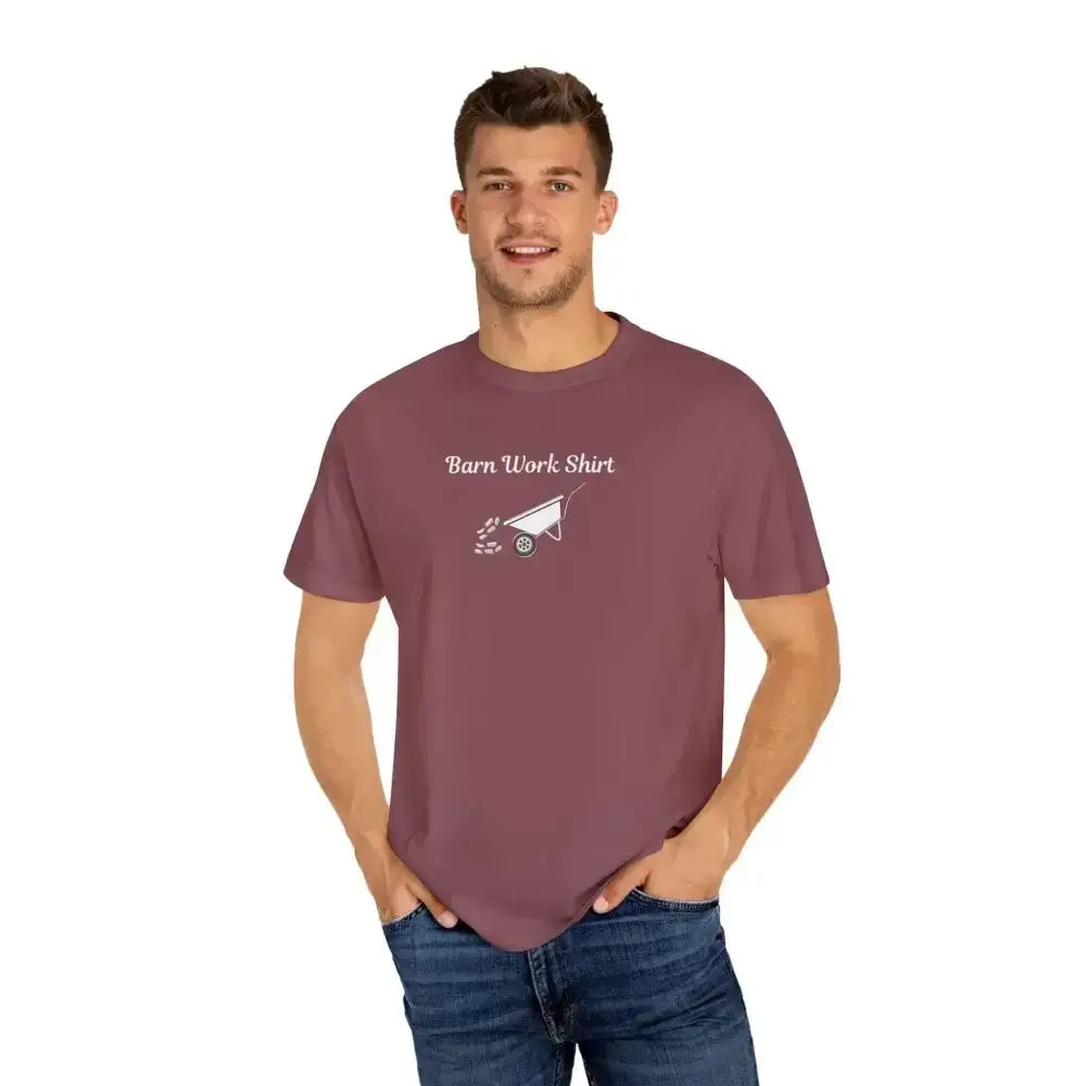 Classic Barn Work T-Shirt – Built for Grit and Comfort, Barn Work Tee