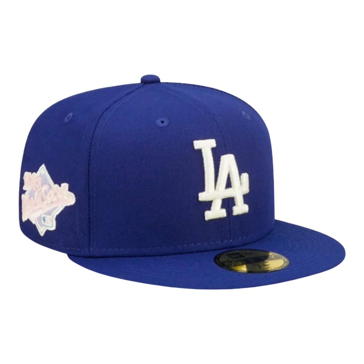 New Era 59FIFTY MLB Los Angeles Dodgers Pop Sweat Men's Fitted Hat — Blue