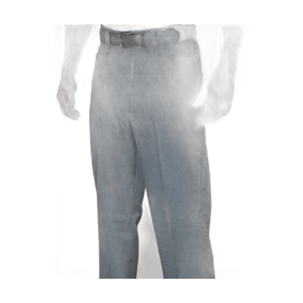 Smitty BBS-380 Flat Front Plate Pants Heather Gray Baseball Softball - baseball softball
