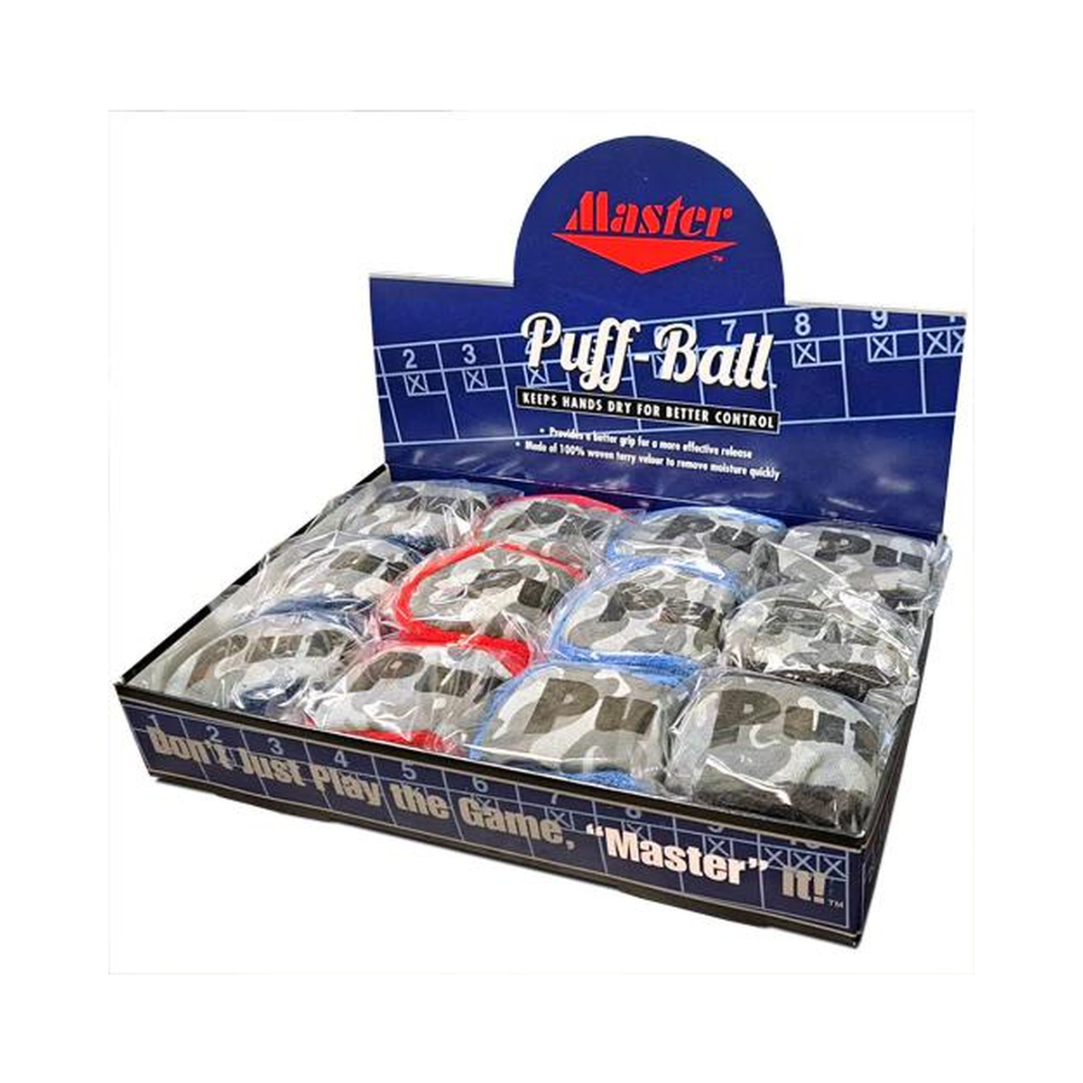 Master Camo Giant Puff-Ball Dozen