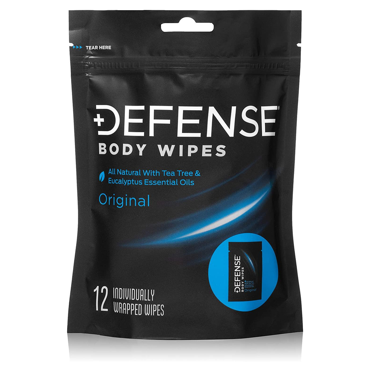Defense Soap Body Wipes 12 Count