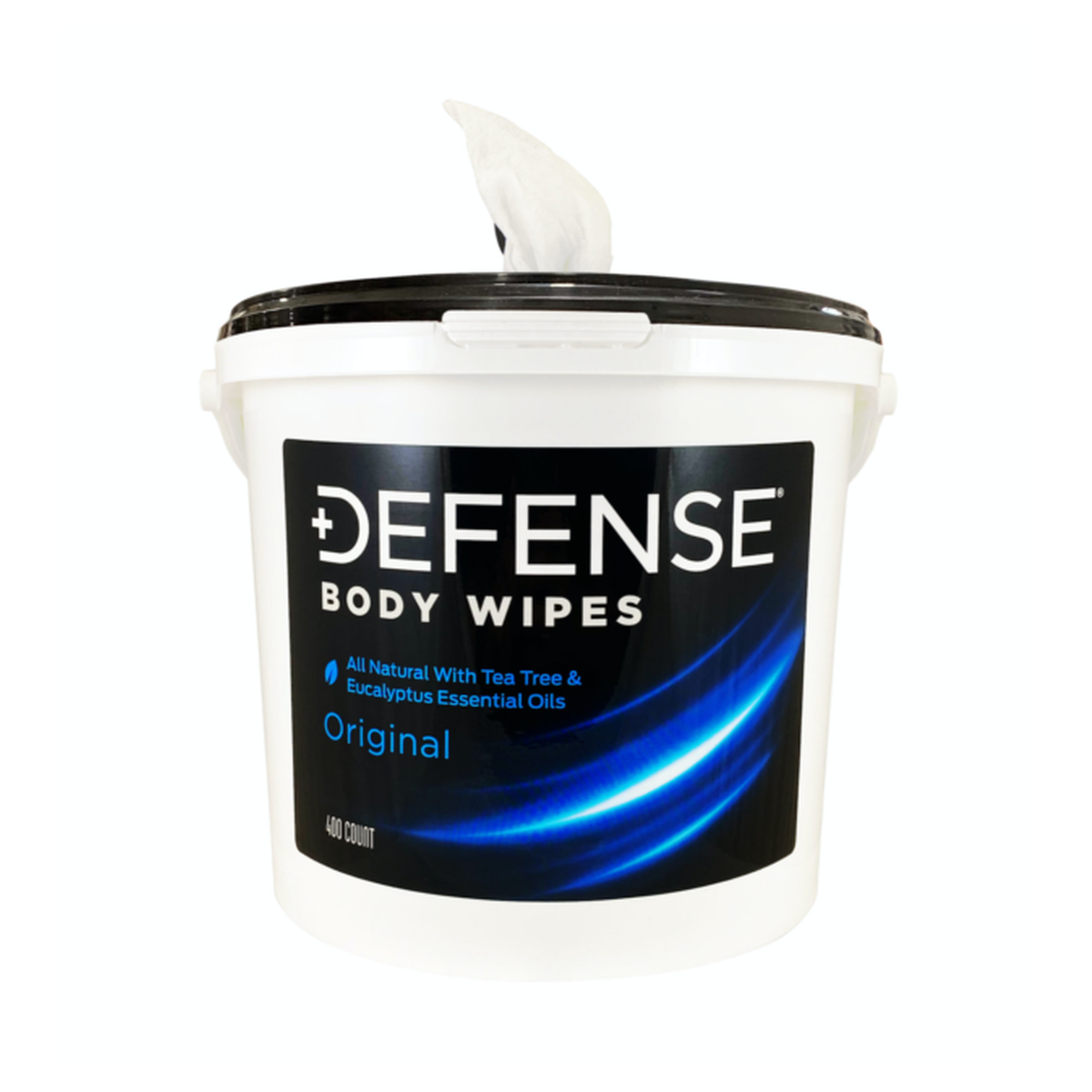 Defense Soap Body Wipes Bucket 400 Count