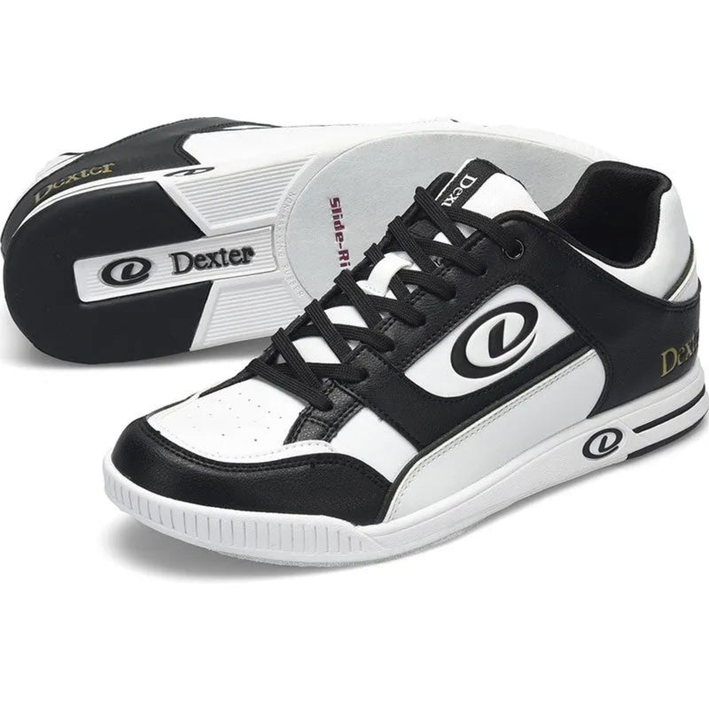 Dexter Royal Black White Unisex Bowling Shoes
