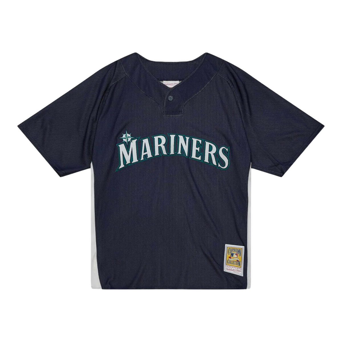 Mitchell & Ness Authentic Ken Griffey Jr Seattle Mariners 2010 Men's Baseball Jersey — Mariners Blue