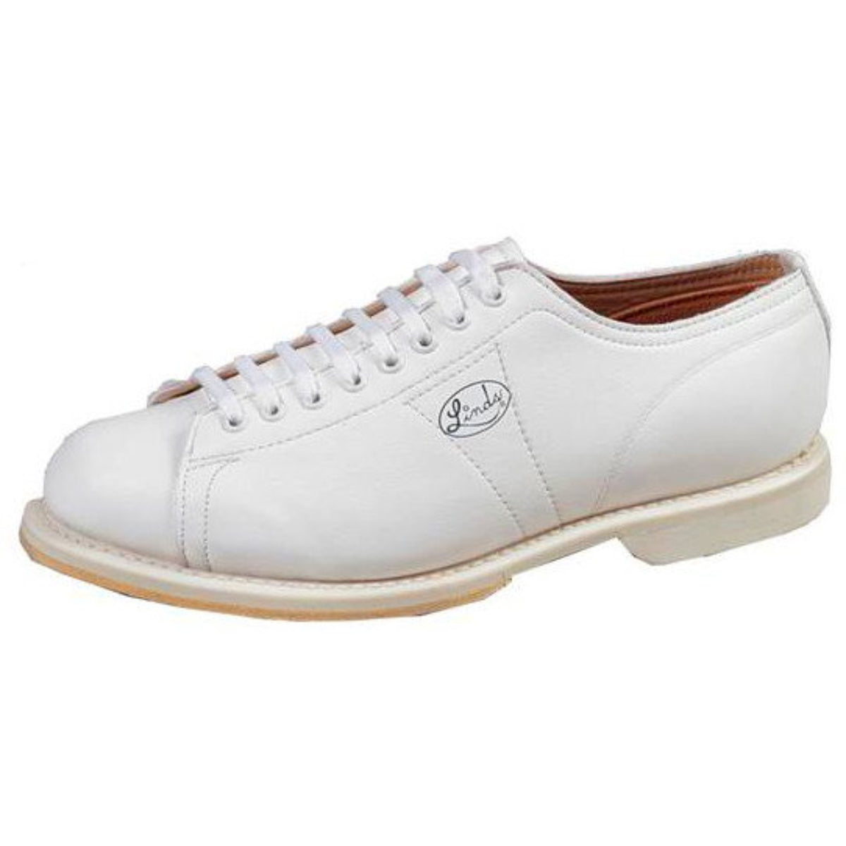 Linds Classic Men White RH Bowling Shoes