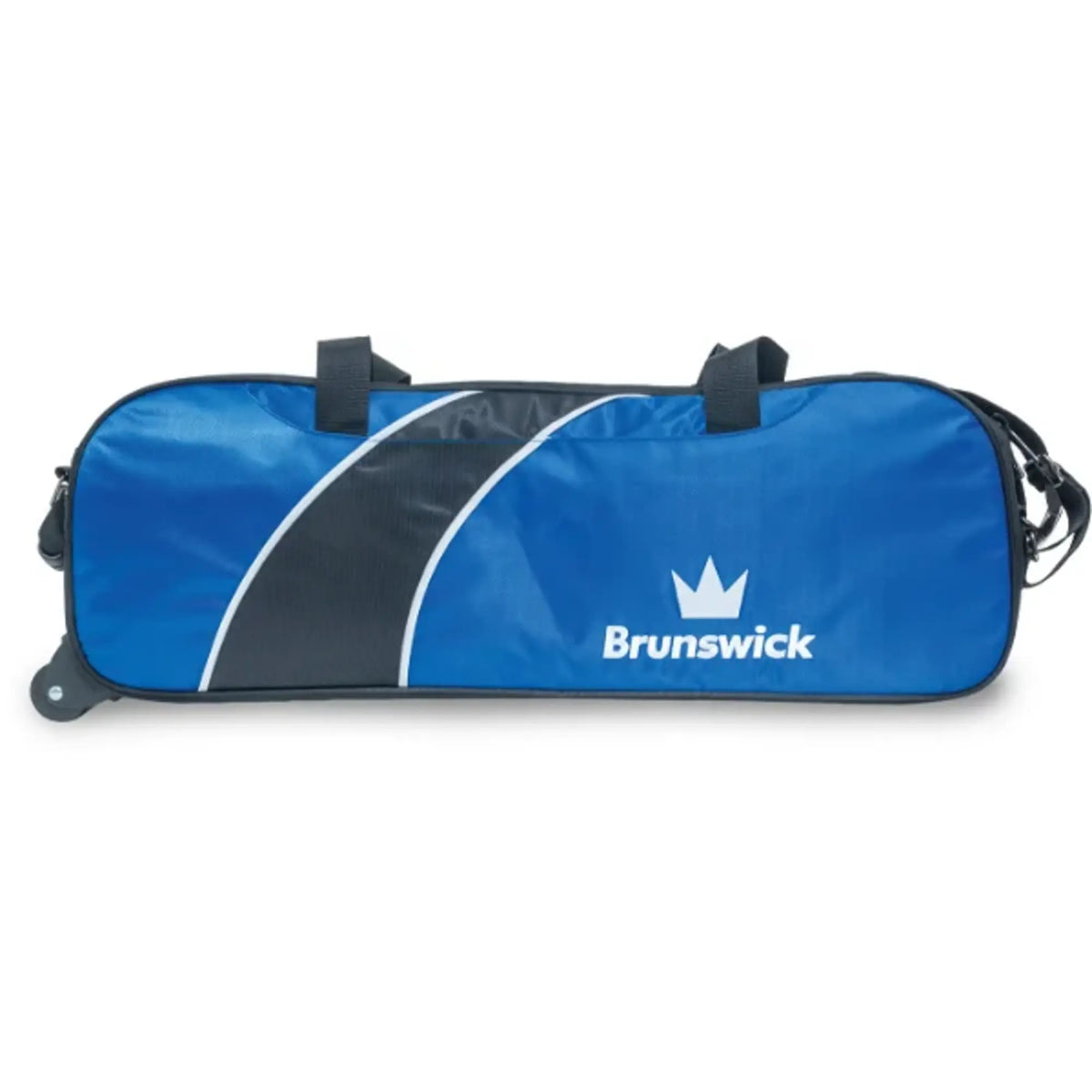 Brunswick Edge 3 Ball Tote Roller Blue Without Pouch Bowling Bag