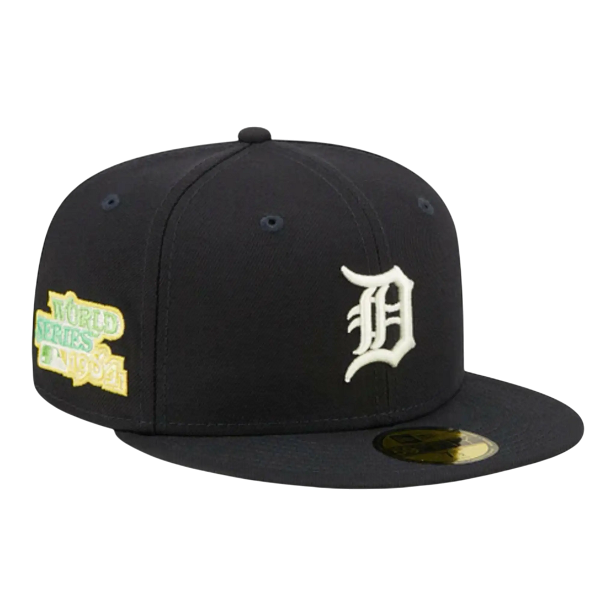 New Era 59FIFTY Detroit Tigers Citrus Pop Men's Fitted Hat — Navy/Green