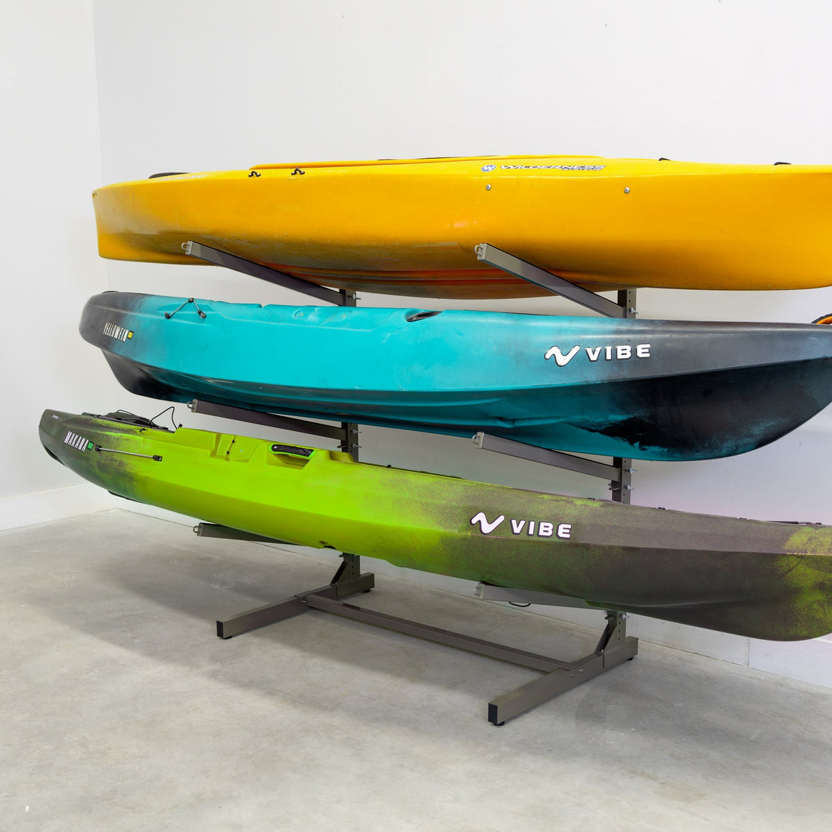 G-Watersport 3 Kayak & Canoe Rack | 3 Levels | Mud