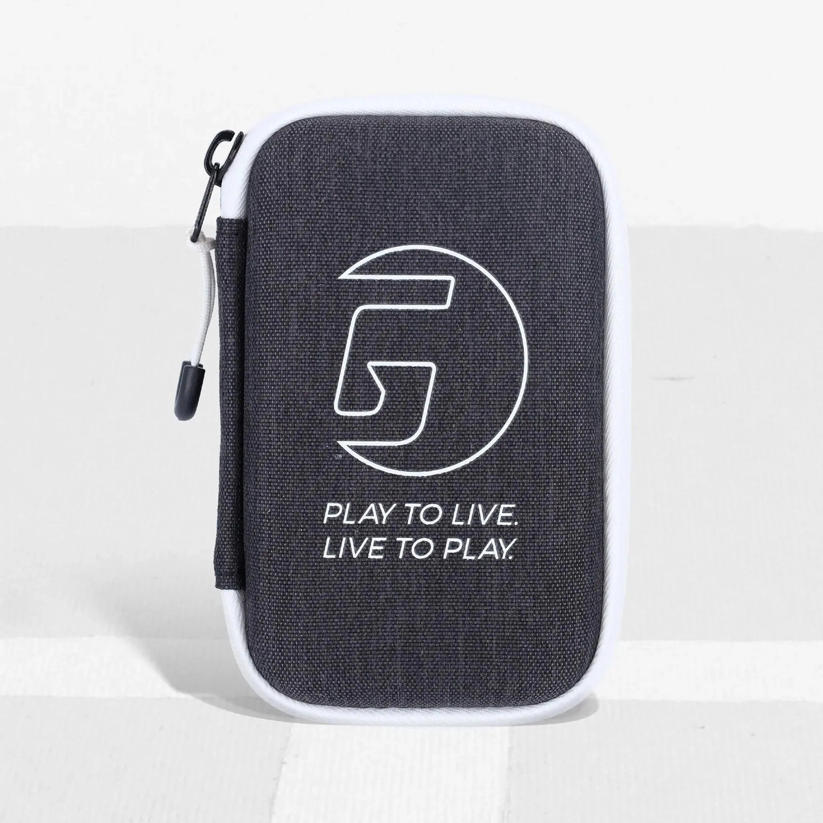 Compact zippered accessory case designed for storing pickleball gear and small essentials.