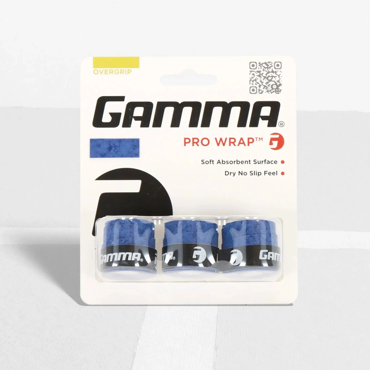 Overgrip wrap applied to a paddle handle, designed to enhance grip, comfort, and control during play.