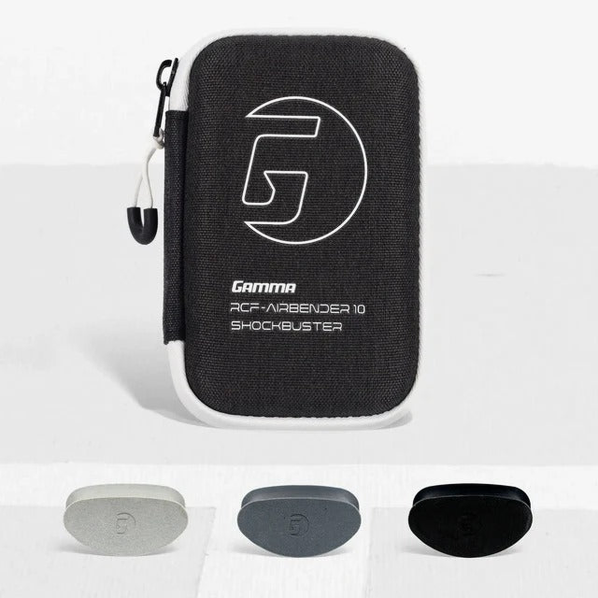 Set of paddle weight accessories with a compact storage case, designed to customize balance and reduce vibration for improved performance and comfort.