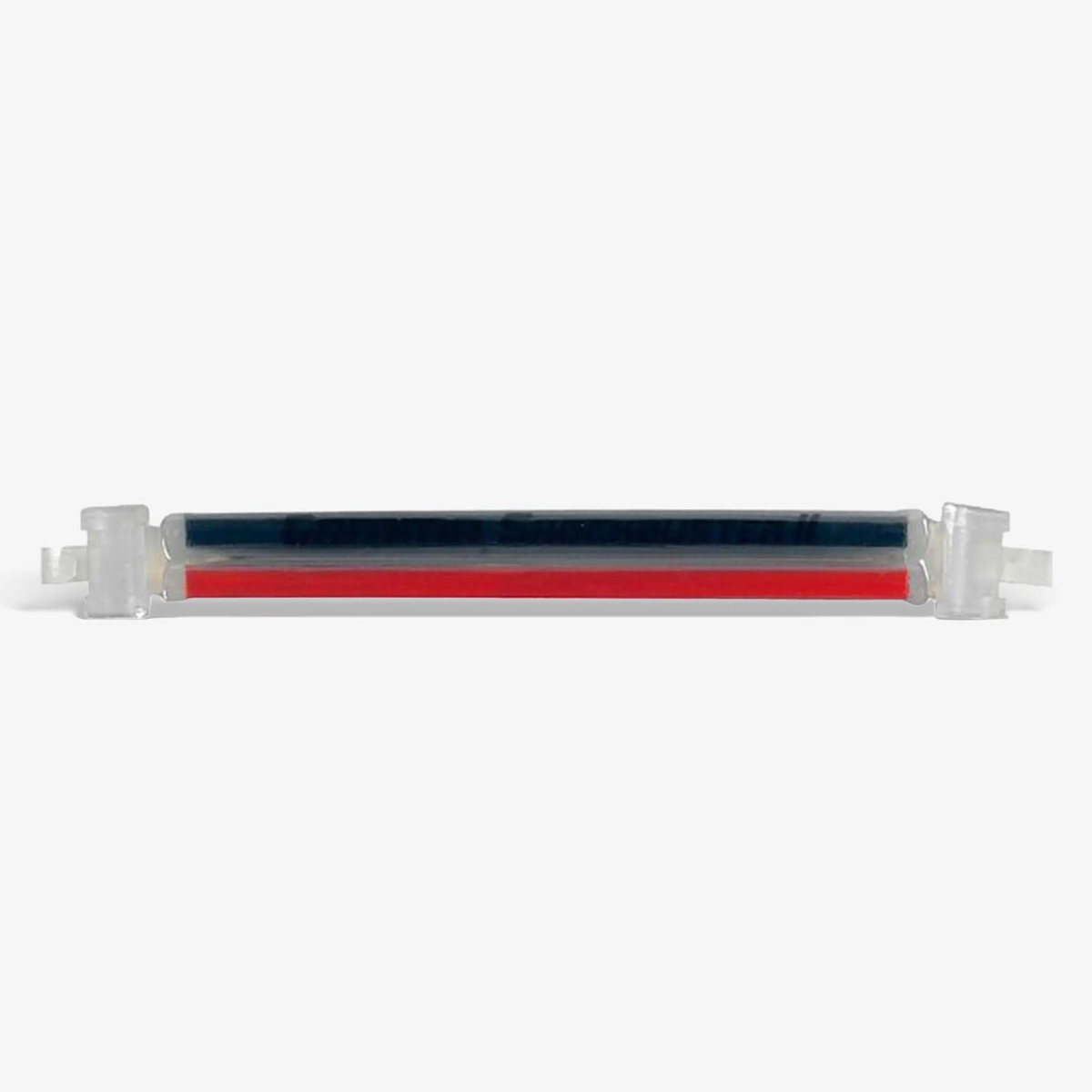 Tennis string dampener designed to reduce vibration and minimize shock for improved comfort during play.