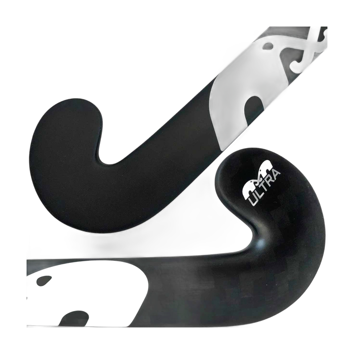 TK U1 Late Bow field hockey stick with curved head and smooth surface