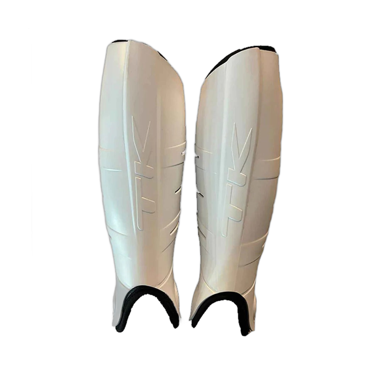 TK T2 field hockey shinguards with hard protective shell and contoured design for shin coverage