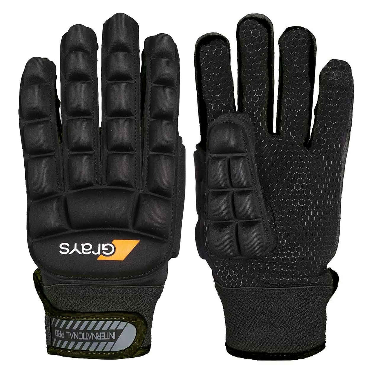 GRAYS International Pro Field Hockey Glove in Black