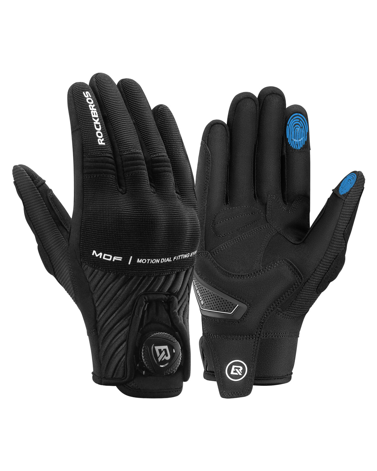 ROCKBROS Motorcycle Gloves for Men Women Touchscreen Hard Knuckles Breathable MTB