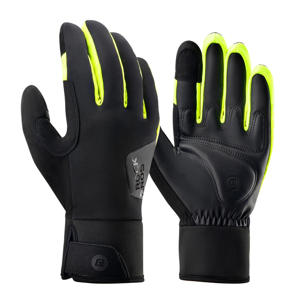 ROCKBROS Windproof Winter Cycling Padded Thermal Gloves for Men Women