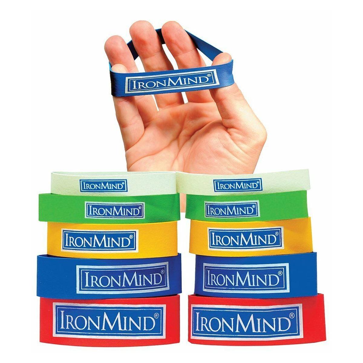 IronMind Expand Your Hand Bands 10 Pack Grip Balance Training