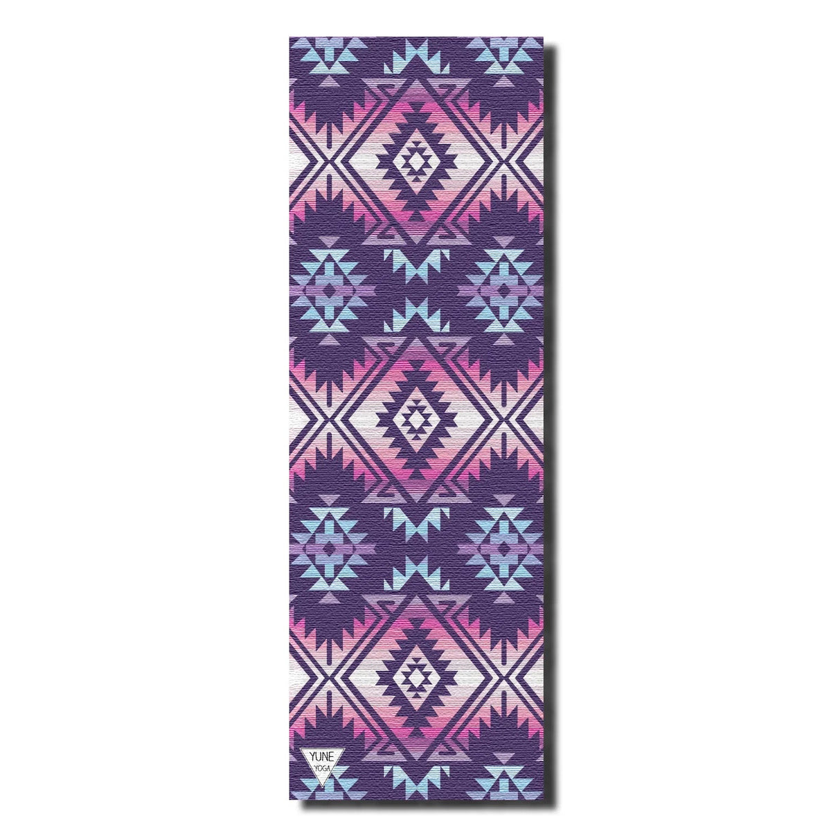 Jerome Midnight Yoga Mat – 6 mm Extra Thick, Double-Sided Non-Slip, Eco-Friendly PER with Deep Purple Midnight Design | Yune Yoga