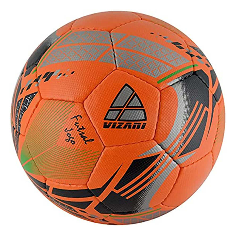 Vizari Jogo USA Futsal Soccer Ball – Orange/Black/Green