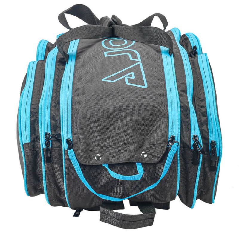 JOOLA Tour Elite Pro Black/Light Blue Pickleball Bag