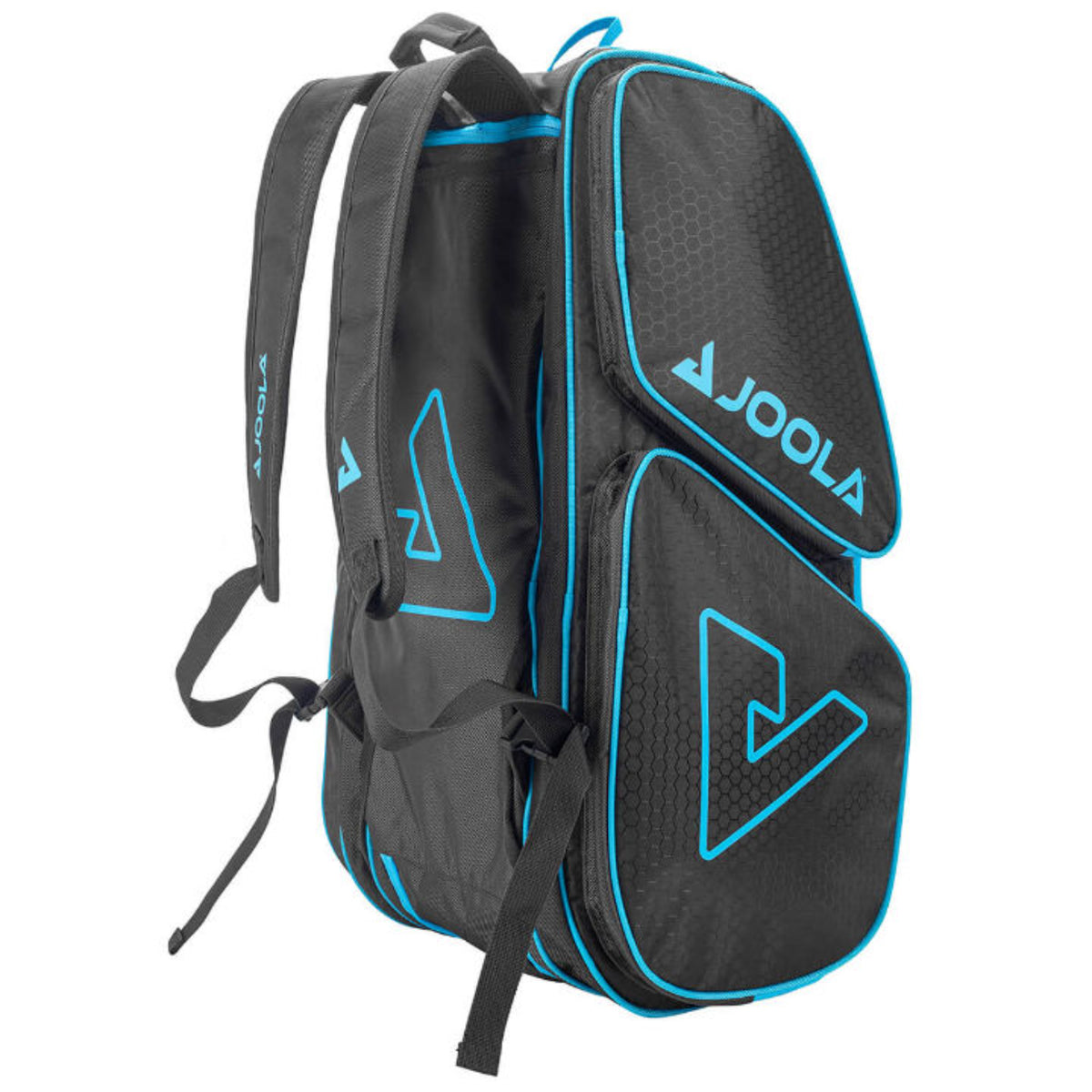 JOOLA Tour Elite Pro Black/Light Blue Pickleball Bag