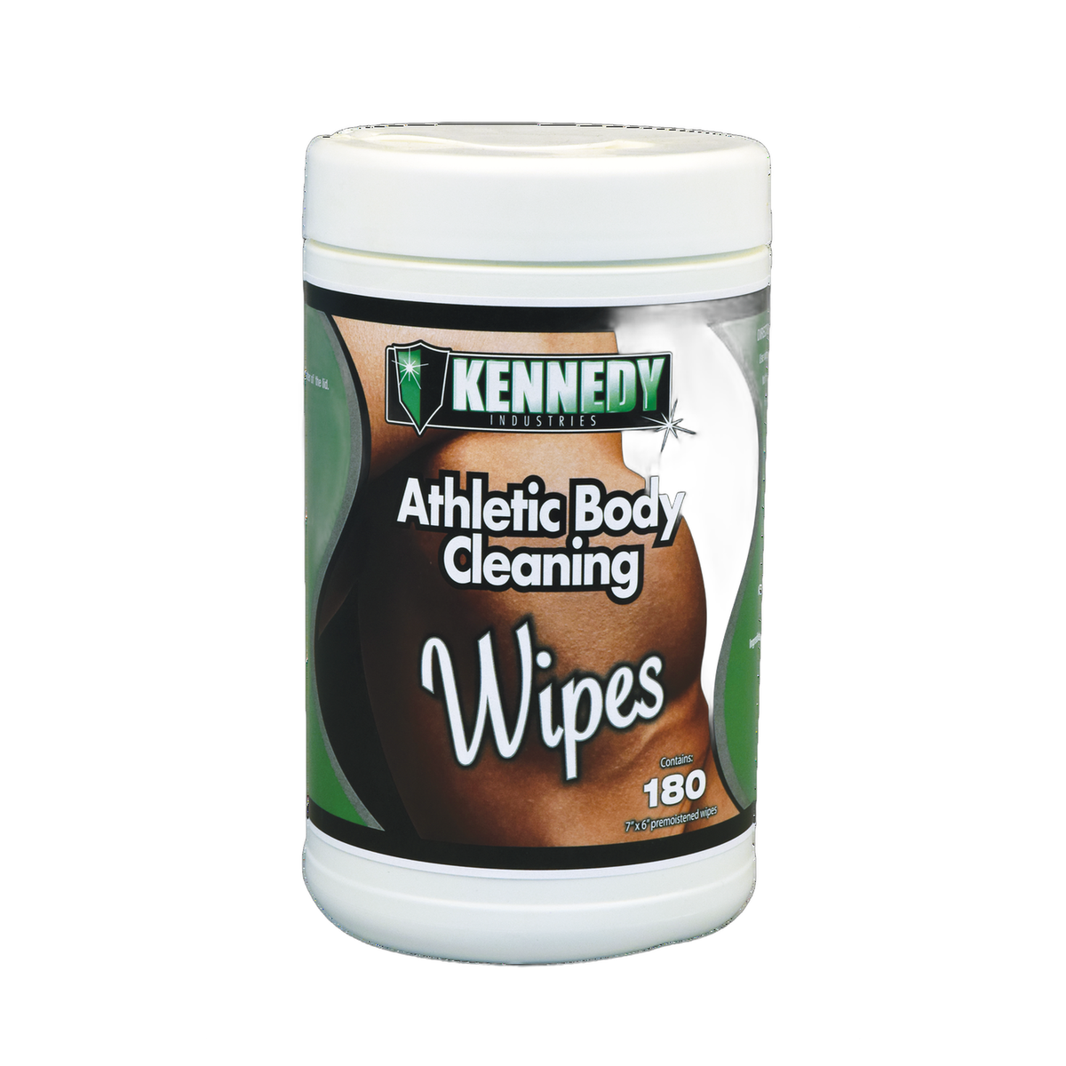 Kennedy Athletic Cleaning Body Wipes 180 Count
