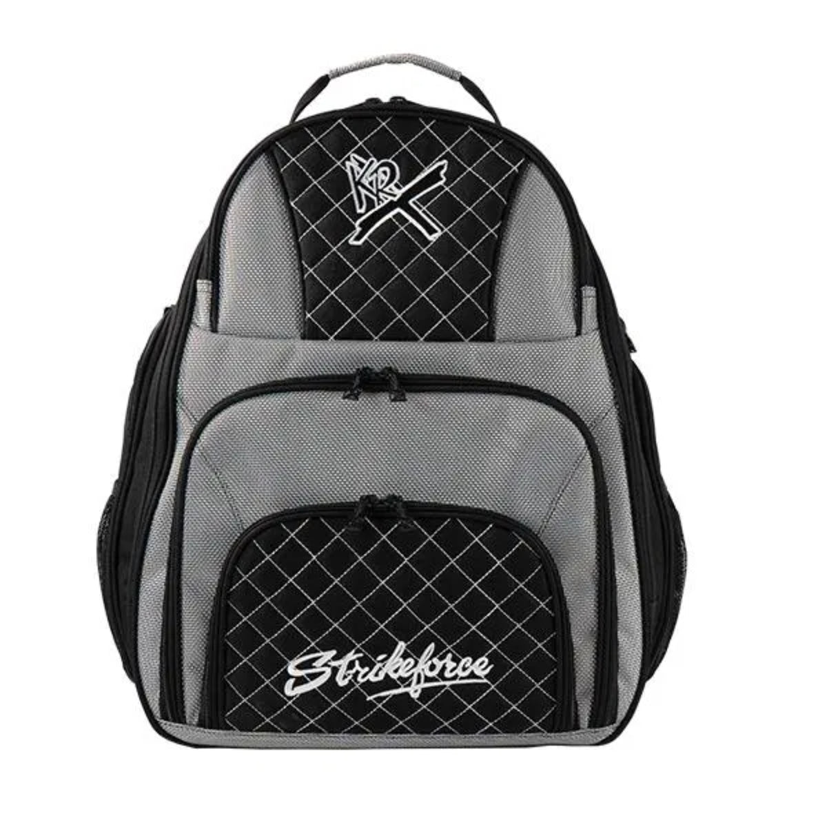 krstrikeforce-deuce-2-ball-backpack-silver-bowling-bag