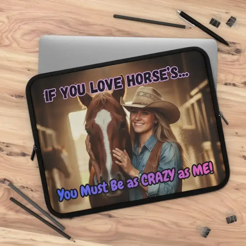 Laptop Sleeve - Horse Lover Gifts, Laptop Cover, Best Gifts For Her