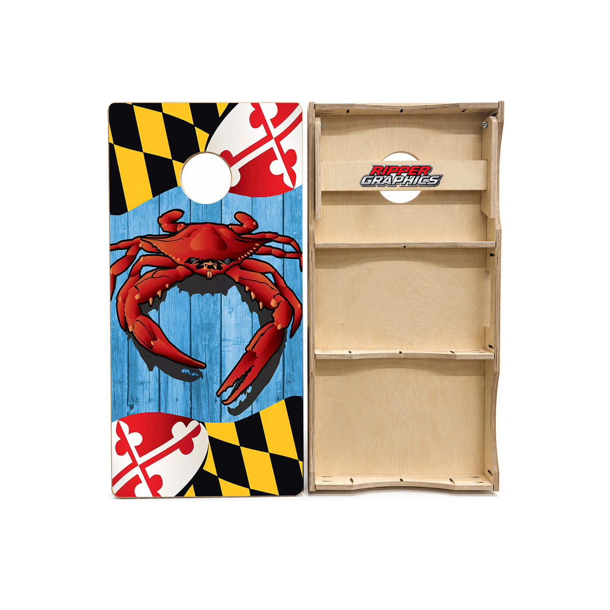 Maryland Crabs Cornhole Design product photo