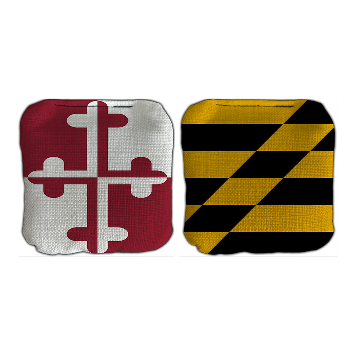 Maryland Flag Themed Cornhole Bags Set of 8 - Bag039 - Great Call Athletics