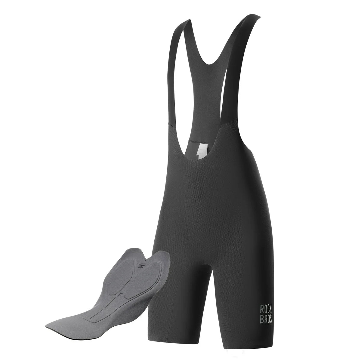 Men's Cycling Bib Shorts with 3D Padding Breathable Stretch Fabric