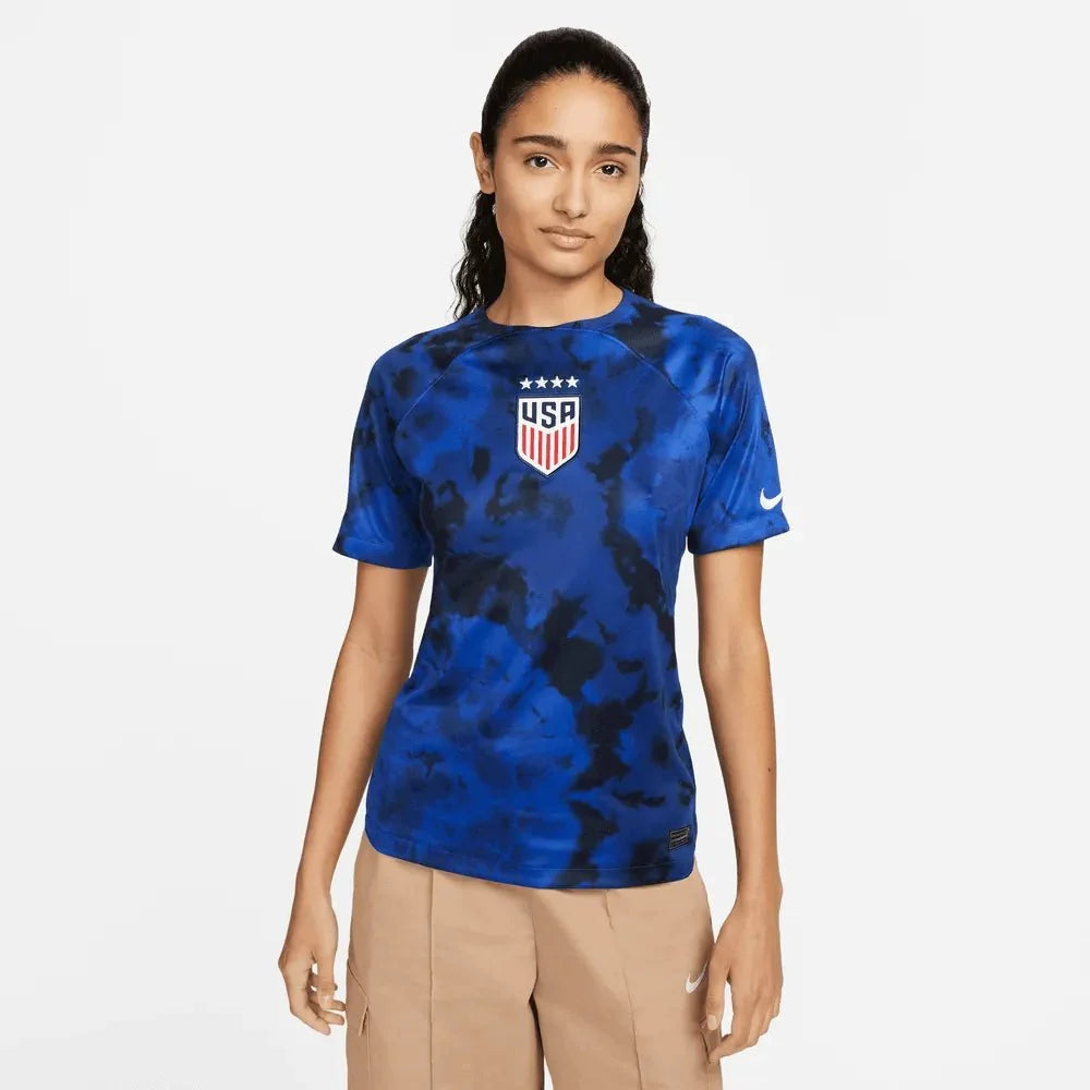 Nike 2022-23 USWNT Away Women Jersey Bright Blue-White