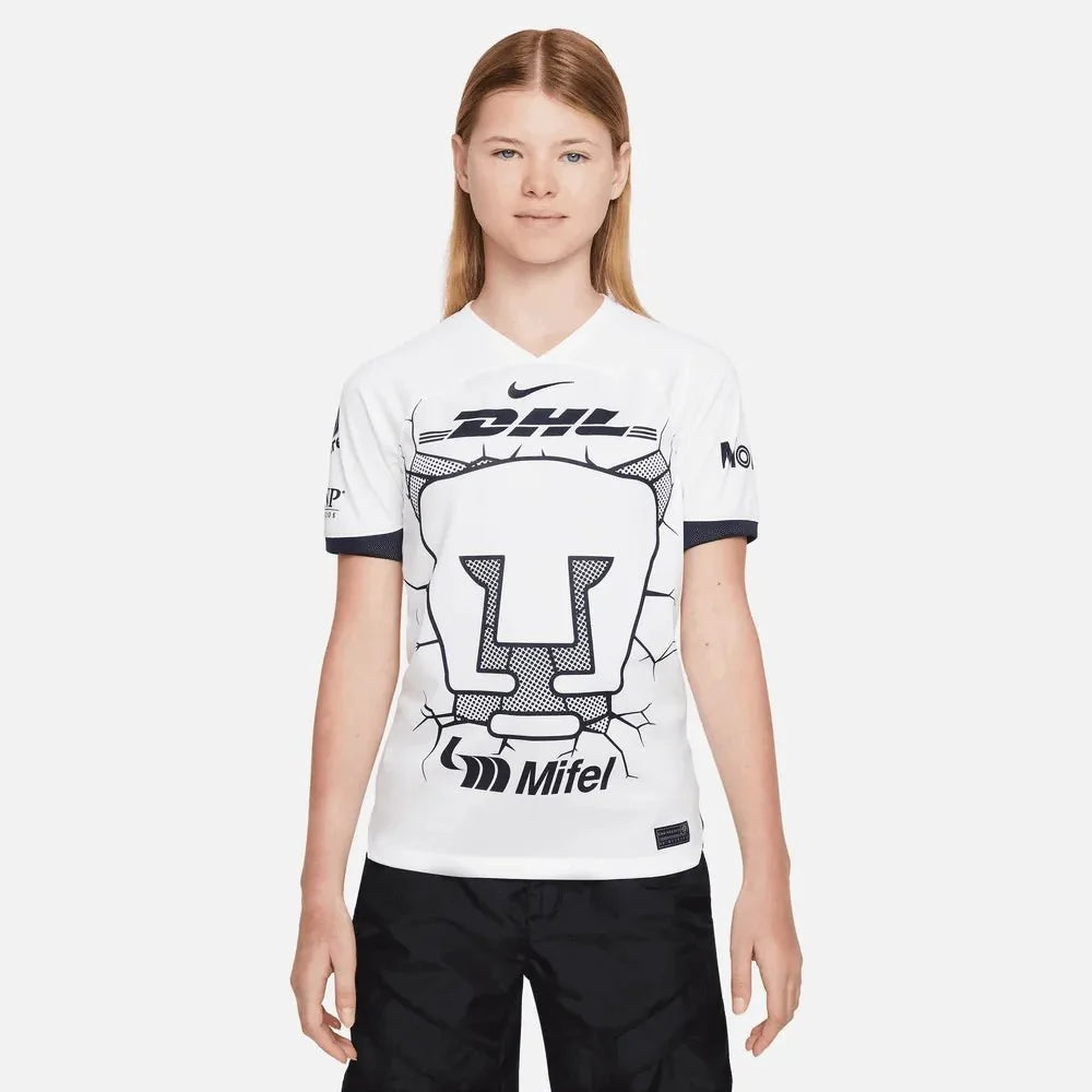 Nike 2023-24 Pumas Youth Home Jersey
