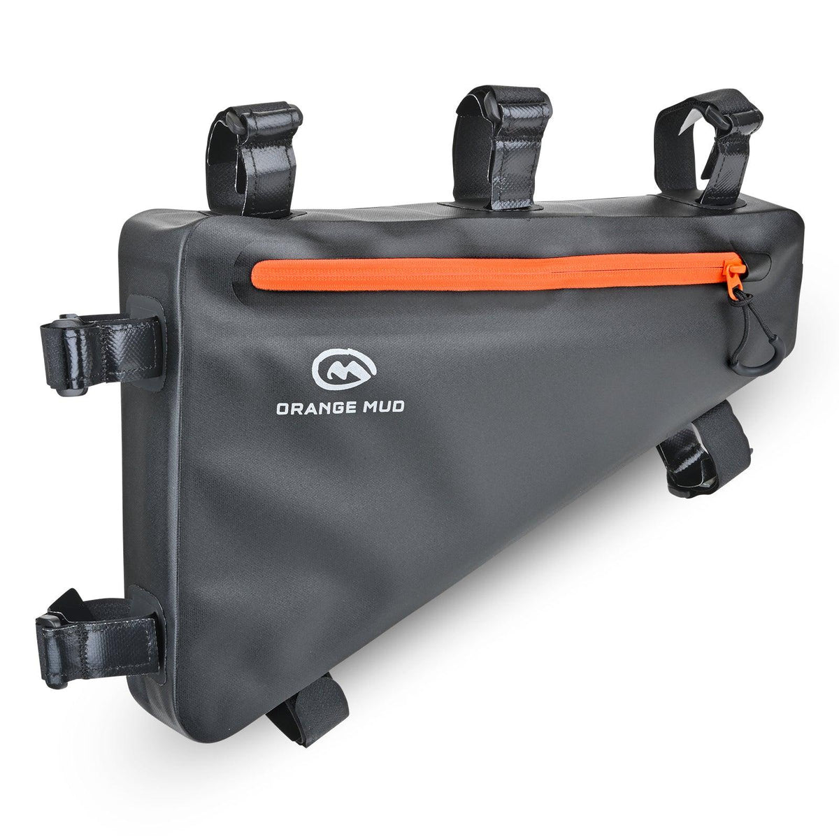 Bike Frame Bag, Welded Seams, TPU Coated, Black