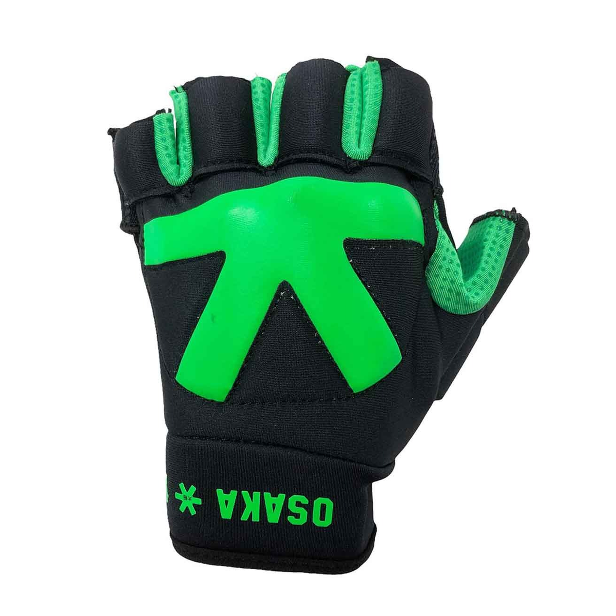 OSAKA Armadillo 4.0 Field Hockey Glove in Black Lime