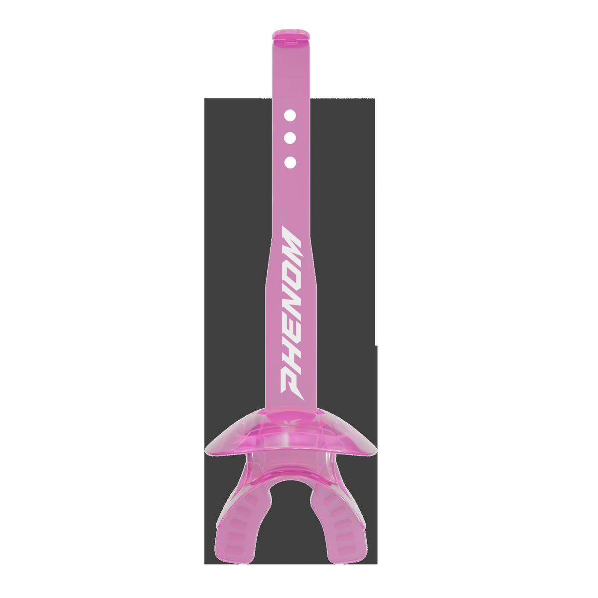 Phenom Elite 'Hexa-Glow™' Mouthguard 3.0 - Rose Pink Transparent in Pink