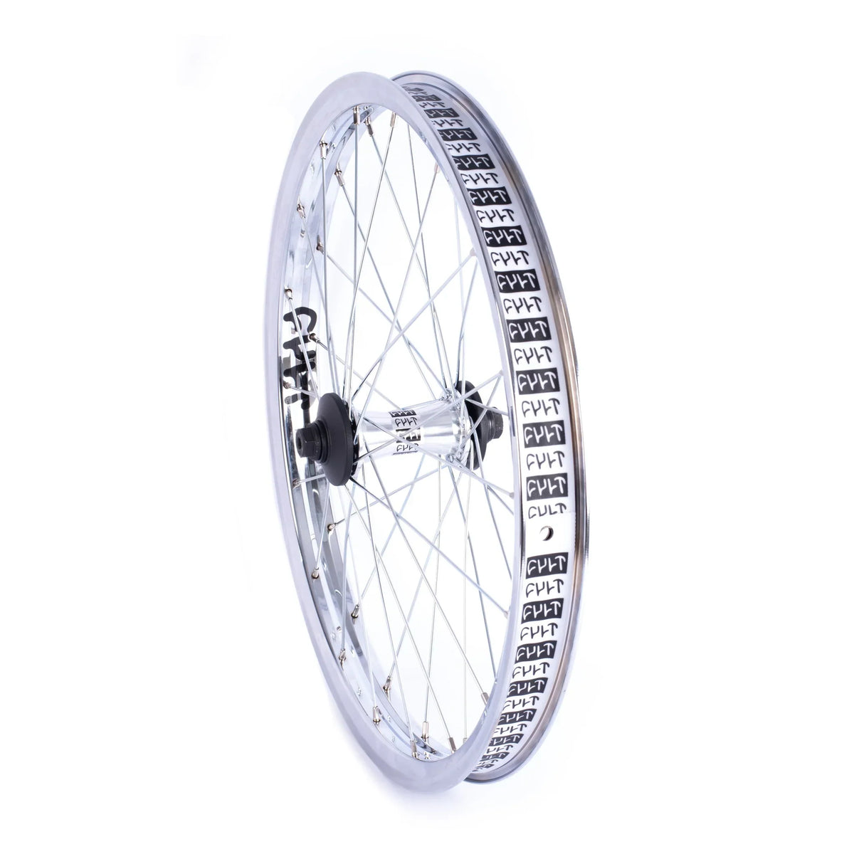 Cult BMX Crew V2 Match Front Wheel - Polished