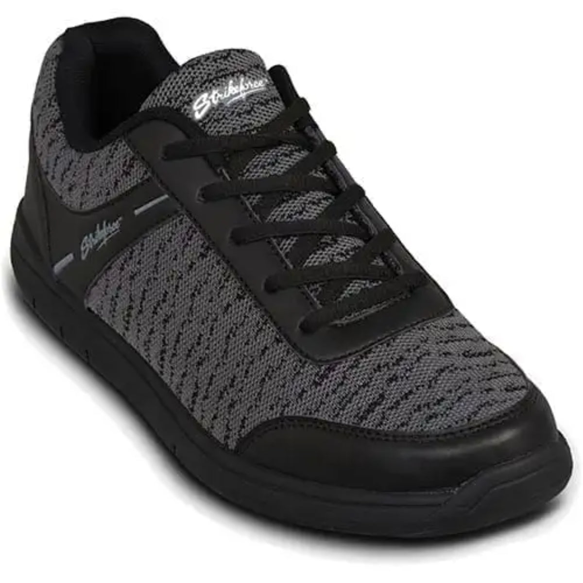 KR Strikeforce Mens Flyer Mesh Black Steel Bowling Shoes