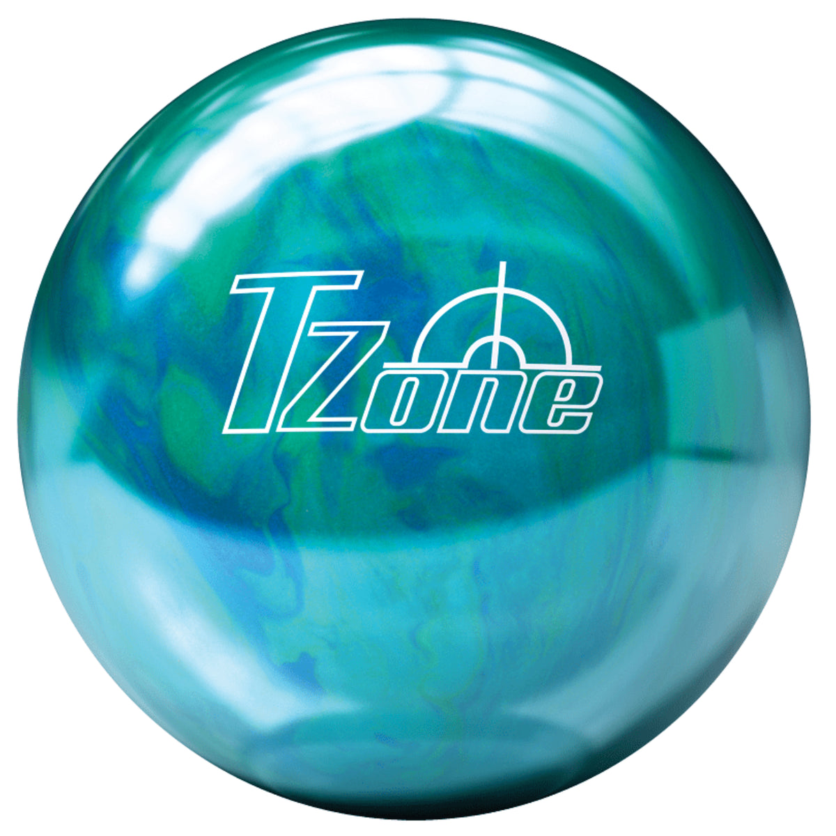 Brunswick TZone Caribbean Blue PRE-DRILLED Bowling Ball