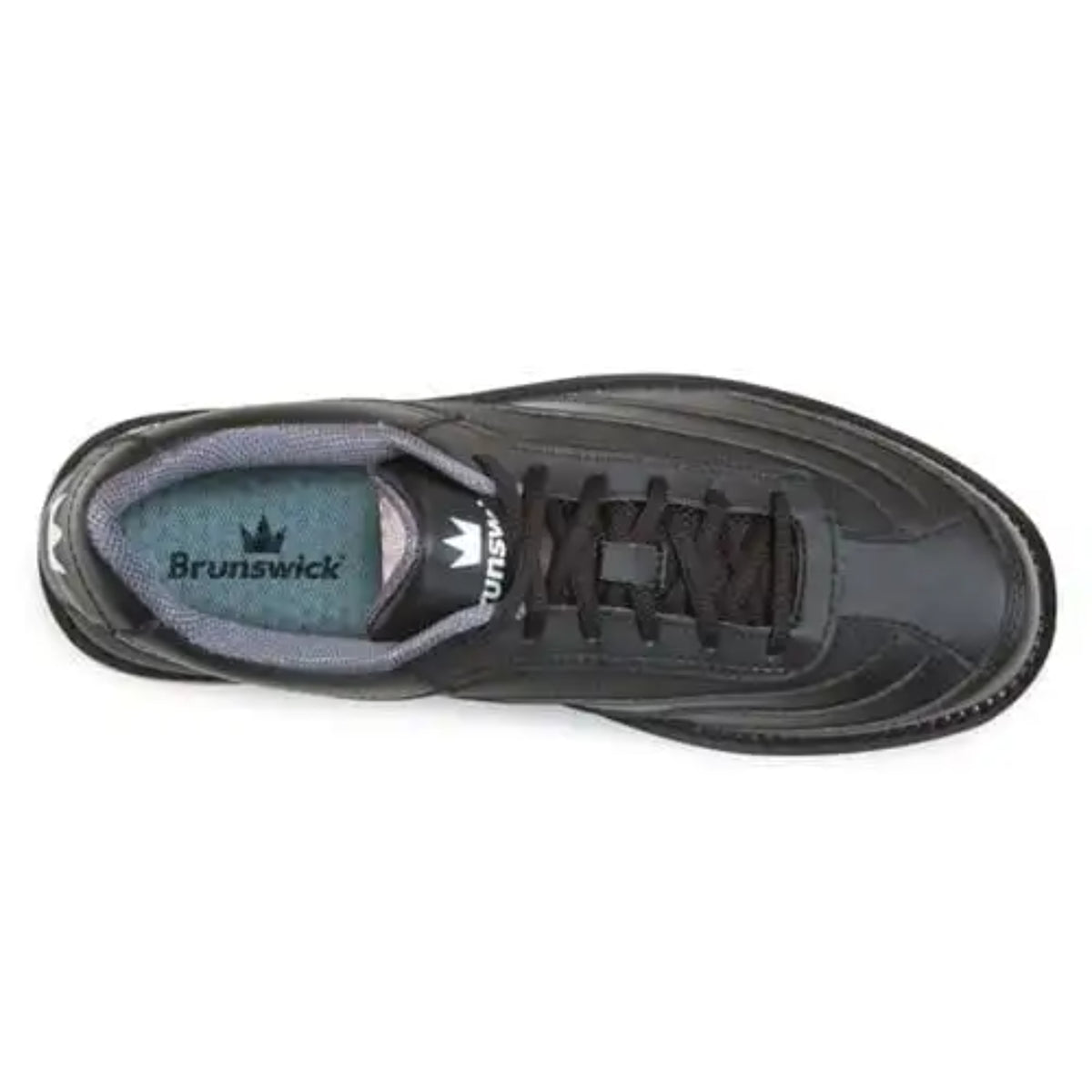 Brunswick Rampage Men’s Black Right Hand Wide Bowling Shoes