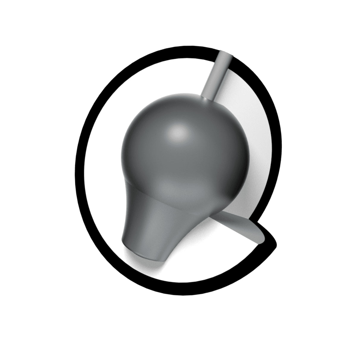 Brunswick Rhino Metallic Blue Black PRE-DRILLED Bowling Ball