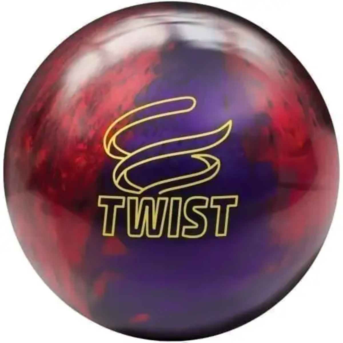 Brunswick Twist Red Purple PRE-DRILLED Bowling Ball