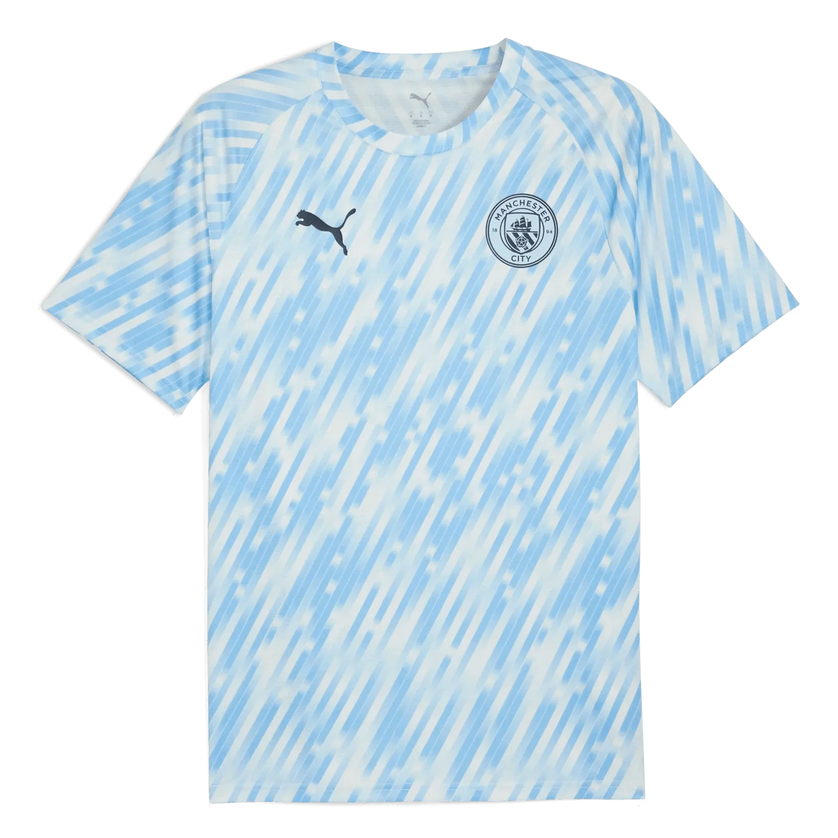 Puma 2025-26 Manchester City Men's Pre-Match Soccer Jersey